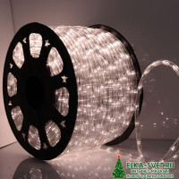 Дюралайт светодиодный трехжильный 11 мм, 50 м, 1500 тепло белых LED ламп, IP65. – 6053-D50WW