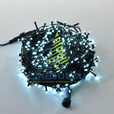 Гирлянда Нить Клип Лайт 500LED БЕЛАЯ+БЕЛЫЙ flash, диодов 40м. – арт.: LN 5502W+W Гирлянда Нить Клип Лайт 500LED БЕЛАЯ+БЕЛЫЙ flash, диодов 40м. – арт.: LN 5502W+W