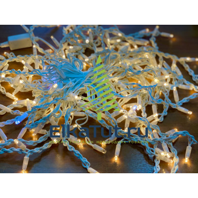 Светодиодная уличная бахрома CEIMAR 5*0.6 м, 220 тепло белых LED, холодное мерцание, белый каучук, соединяемая, IP65 - IP-BT2204565ww+f Светодиодная уличная бахрома CEIMAR 5*0.6 м, 220 тепло белых LED, холодное мерцание, белый каучук, соединяемая, IP65 - IP-BT2204565ww+f