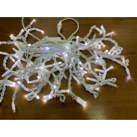 Светодиодная уличная бахрома CEIMAR 3.0х0.6, 120 холодно белых LED ламп, с белым мерцанием, белый Каучук, соединяемая, IP65 - IP-BT1204565w+f