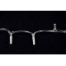 Светодиодная уличная гирлянда нить 10 м, 100 холодно белых LED ламп, статика, белый ПВХ, соединяемая, IP65 – 7302W